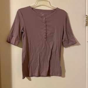 Gap Lilac Henley